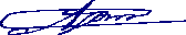 My signature